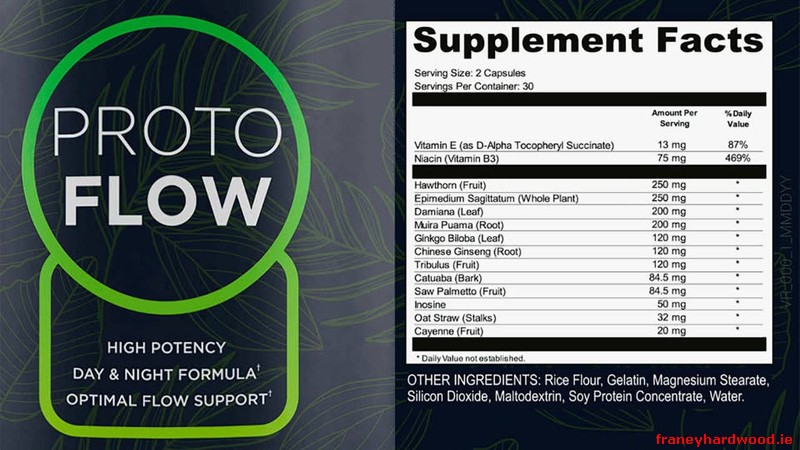 Protoflow combines saw palmetto, pygeum, nettle, and circulation-support herbs to aid prostate and urinary comfort.