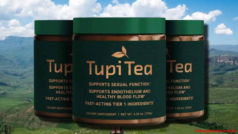 Tupi Tea contains vitamins and herbs like horny goat weed, muira puama, tribulus, damiana, and ginkgo to support circulation and male vitality.
