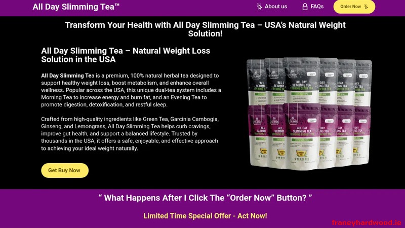 All Day Slimming Tea is best purchased from the official website to ensure authenticity and proper support.