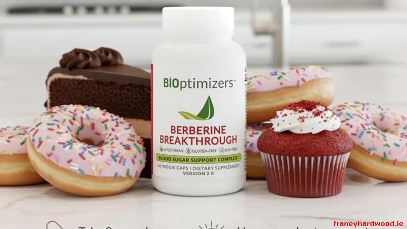 Person holding Berberine Breakthrough supplement bottle