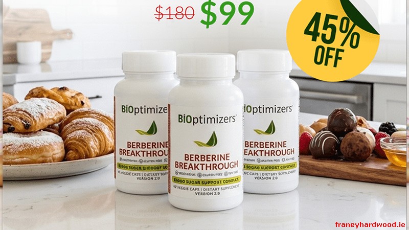 Three-bottle pack of Berberine Breakthrough by BiOptimizers