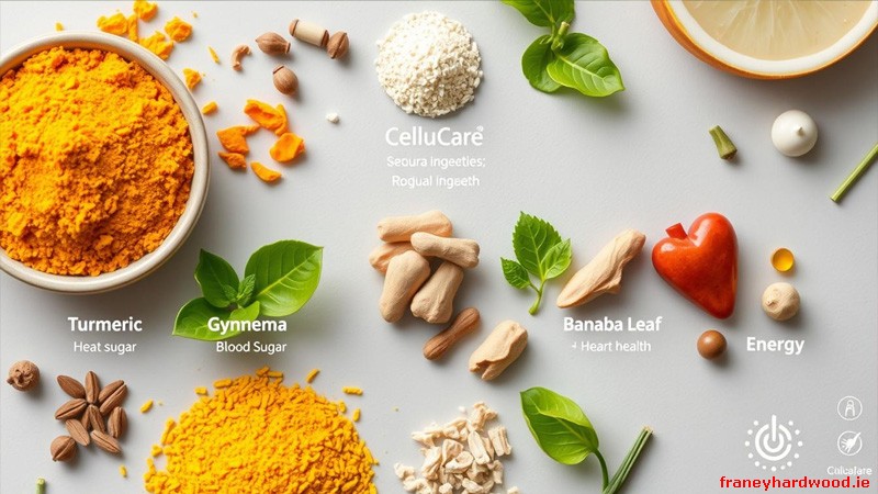 Key ingredients in CelluCare supplement.