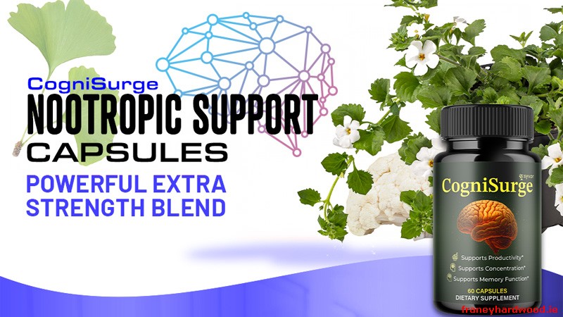 CogniSurge natural brain booster supplement for daily cognitive wellness