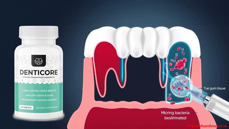 Denticore supports oral health by delivering minerals and antioxidants that may help saliva balance and gum resilience over time.