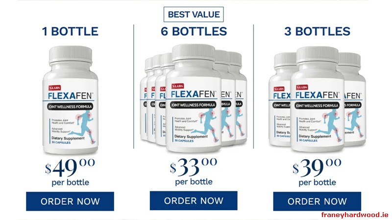 Flexafen pricing options with bundle savings for long-term joint support