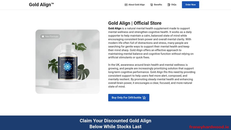 Where to buy authentic Gold Align supplement.