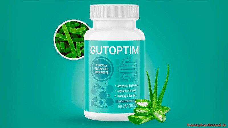 GutOptim digestive support supplement bottle