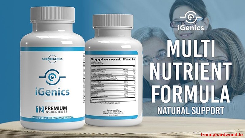 iGenics Supplement Bottle Overview