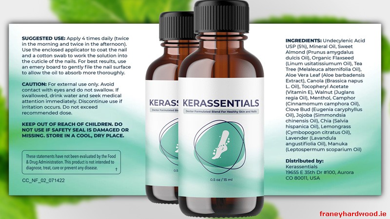 Kerassentials Safety and Usage Visual