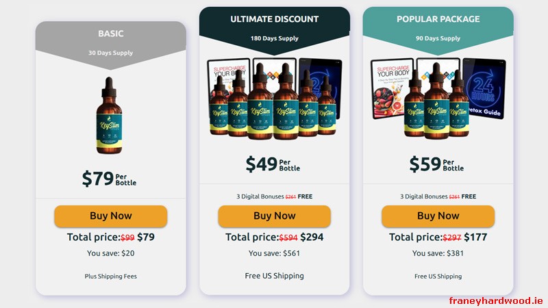 KeySlim Drops offers bundle discounts, with larger packages lowering the daily cost.