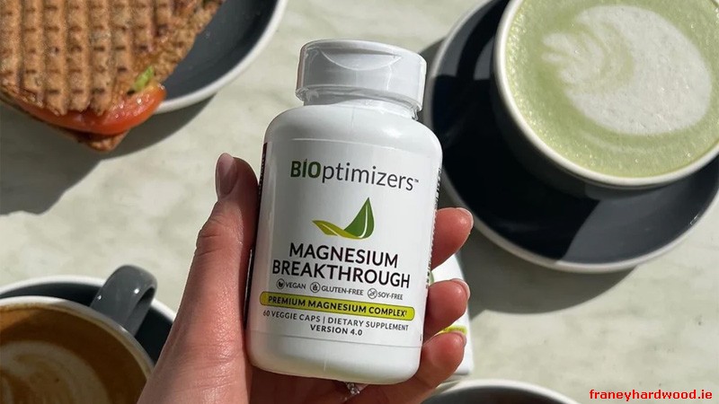 Magnesium Breakthrough supplement bottle by BiOptimizers