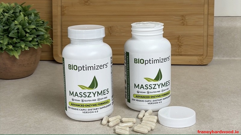 MassZymes supplement bottle front view