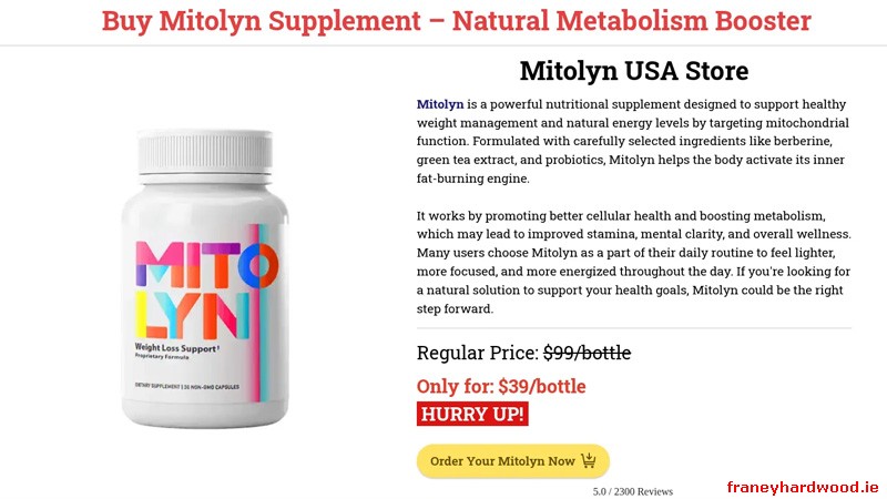 Mitolyn is best purchased from the official website to ensure authenticity, support, and refund eligibility.