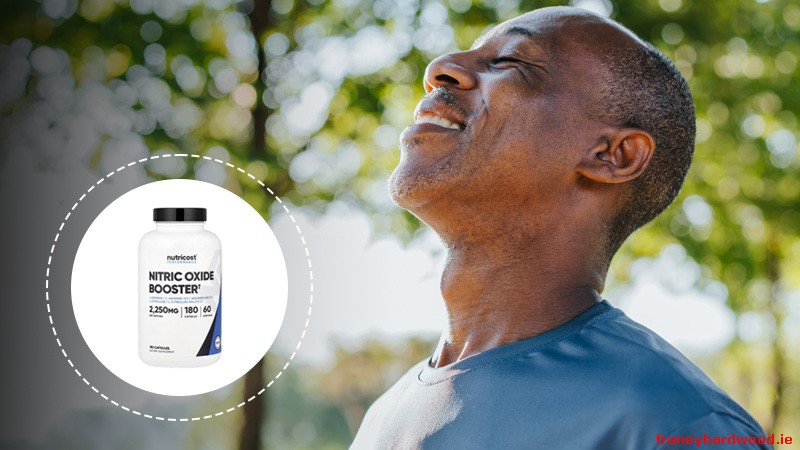 Man exercising outdoors, representing natural ways to boost nitric oxide through daily activity and a healthy lifestyle.