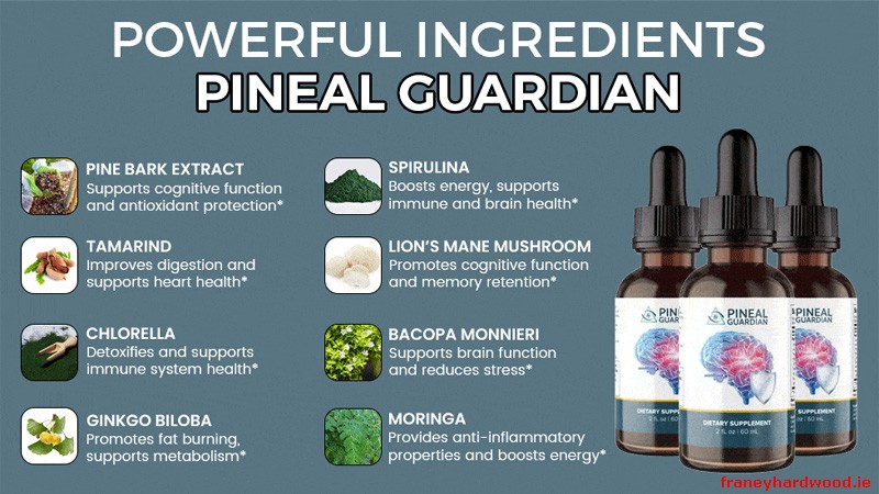 Key detox and brain-boosting ingredients in Pineal Pure.