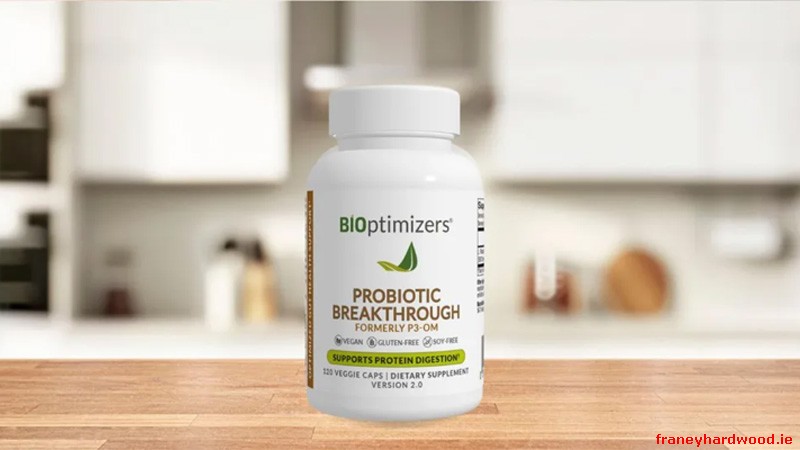 Probiotic Breakthrough supplement bottle by BiOptimizers