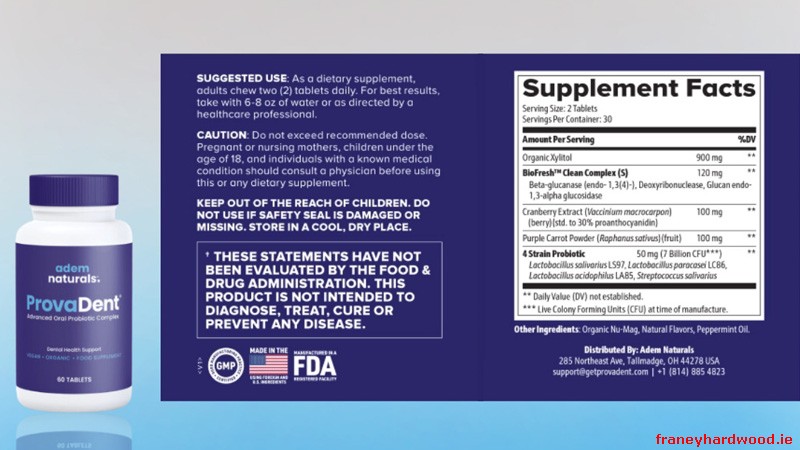 ProvaDent may support fresher breath, gum comfort, and oral balance—without replacing brushing, flossing, or dental checkups.