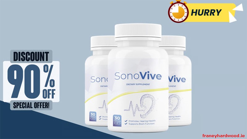 Daily brain and hearing support with SonoVive supplement.
