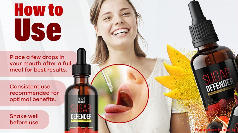 Sugar Defender Dropper Use Visual