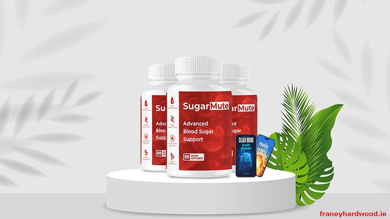 SugarMute supplement review image for blood sugar management.