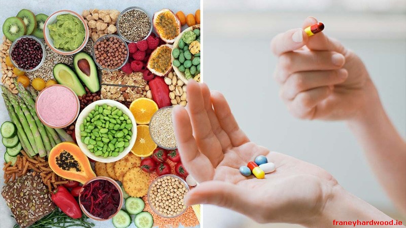 Fresh superfood ingredients used in Tonic Greens for antioxidant protection.